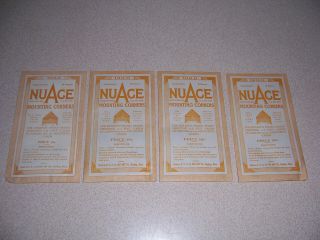 4 Packs Of Vtg Gold Nuace Mounting Corners For Photos Or Postcards