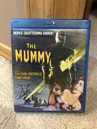 Hammer Films - The Mummy - Christopher Lee - Blu - Ray Rare Hard To Find Horror