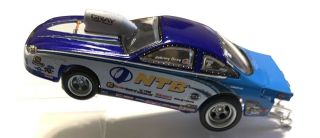 Auto World NHRA Drag Racing AW Pro Stock 4 Gear HO Slot Car Johnny Gray NTB Rare 3