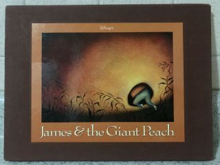Rare Limited Special Edition Disneys James And The Giant Peach Signed Litho 1st