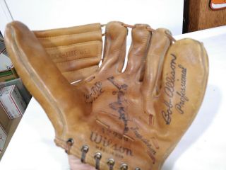 Bob Allison Fieldmaster Wilson A2950 Usa Made Vintage Baseball Glove Mitt Rare