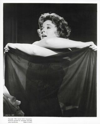 1958 Vintage Press Photograph I Want To Live - Susan Hayward