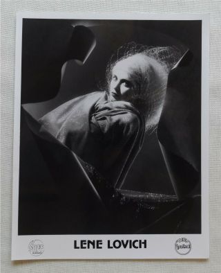 Lene Lovich 8x10 Press Photo From Australia (no Mans Land,  1982) Stiff Records