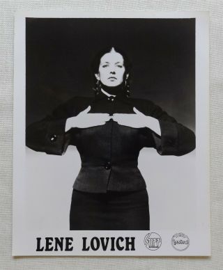 Lene Lovich 8x10 Press Photo From Australia (stateless,  1979) Stiff Records