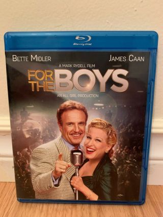 For The Boys (blu Ray) Rare Oop Region A United States Usa Canada