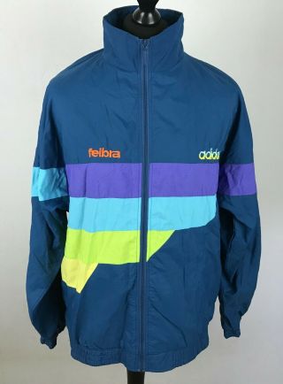 Rare Adidas Feibra Track Jacket Men 