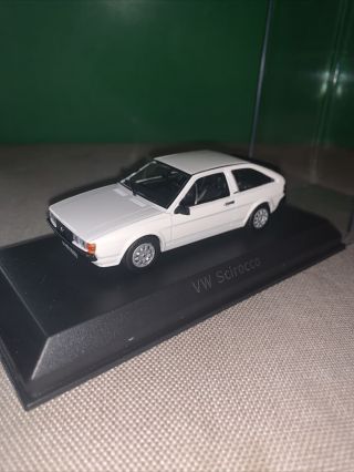 Norev 1/43 Scale Model Car 840098 - 1981 Volkswagen Scirocco - White Rare