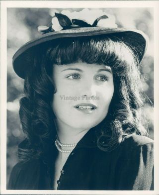 1947 Press Photo Actress Lucie Arnaz Dahlia Who Is Black Elizabeth Short 8x10