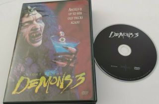 Night Of The Demons 3 Dvd Rare Oop Bilingual