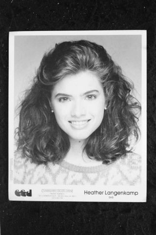 Heather Langenkamp - 8x10 Headshot Photo W/ Resume - Nightmare/elm Street
