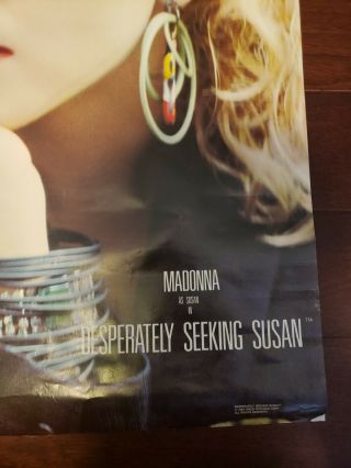 MUSIC POSTER Madonna 1985 Desperately Seeking Susan Movie Pinup 23x34 