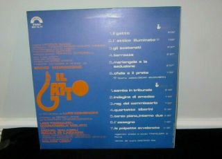 Ennio Morricone - IL GATTO (CINEVOX) Vinyl LP (1978) RARE 2