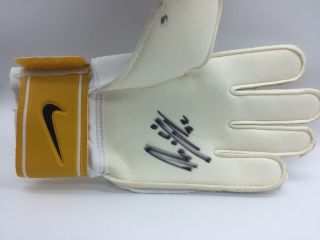Rare Ross Turnbull Chelsea Signed Glove,  Autograph Champions League Final