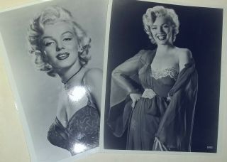 2 Vintage 8 X 10 Photos Of Marilyn Monroe 1978