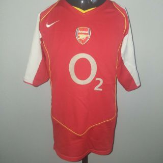 Rare 2004 - 05 Arsenal Home Nike (xl) Shirt Jersey Trikot Maglia Maillot Camiseta