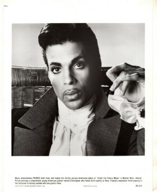 Prince Under The Cherry Moon Vintage 1986 Movie Still Photo