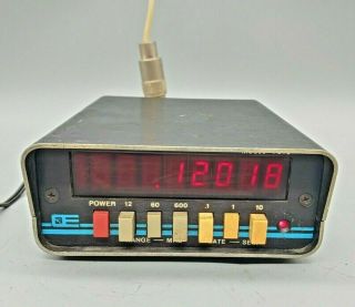 Vintage 1979 Rare Oei Optoelectronics Frequency Counter 600 Mhz Counter