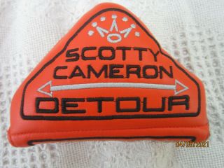 Titleist Scotty Cameron Detour Newport 2 Putter Headcover Lh Rare