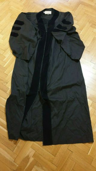 Rare Vintage Graduation Robe Gown.  York Fifth Avenuecap & Gown Usa.