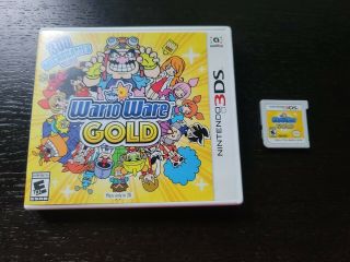Wario Ware Gold (nintendo 3ds,  2018) Rare Complete With Insert And Case