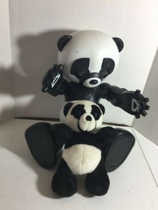 Wowwee Robo Panda Battery - Operated Talking Interactive Toy 2007 Rare 19 " Tall