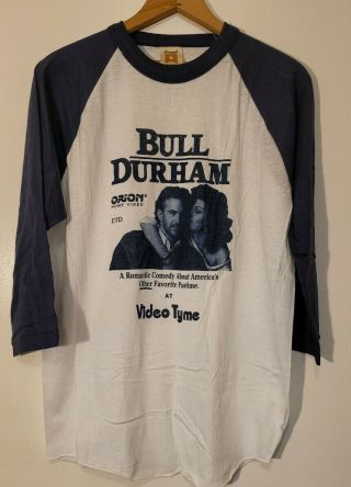 Bull Durham Vintage Promo T - Shirt,  Never Worn,  Circa 1988,  Rare,  Ebay 1/1