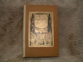The Song Of Hiawatha By Henry Wadsworth Longfellow Copyright 1898 Hc Rare Book