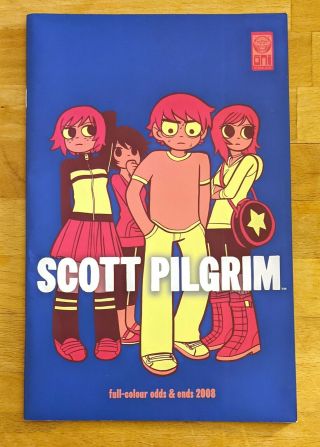 Scott Pilgrim Full Color Odds & Ends 2008 1st First Print Rare Issue Nm