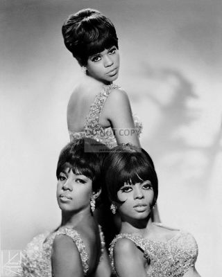 " The Supremes " Motown Music Group Diana Ross - 8x10 Publicity Photo (ab930)
