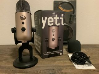 Blue Yeti Usb Microphone - Copper (rare),  For Youtube Video Etc