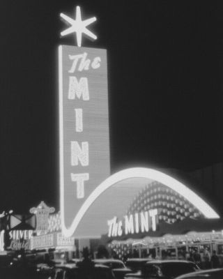 1957 The Las Vegas,  Nevada Glossy 8x10 Photo Casino Print Downtown Poster