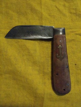 Rare.  Rich.  Herder Abr.  Sohn,  Germany.  Vintage Folding Pocket Knife,