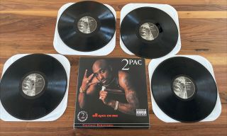 2 Pac Tupac Rare All Eyez On Me 4 Lp Vinyl Records Death Row Hip Hop Rap Dr Dre