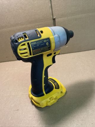 Dewalt Dc825 18v Cordless 1/4 " Impact Driver - Tool Only Rarely Very