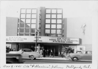 (12) B&w Photos Los Angeles Ca 1941 Street Scenes Hollywood Early La
