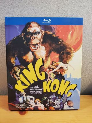 King Kong (1933) Digibook (blu - Ray Disc) Rare 2010 Oop