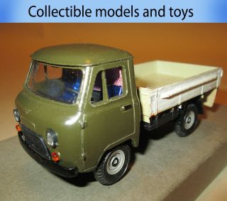 ☭ Rare Car Model 1: 43 Uaz 452 D Truck,  Made In The Ussr,  1970 - 1980