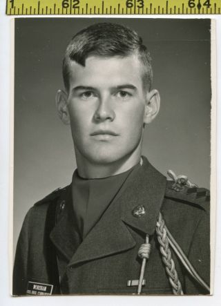 Vintage 1964 Photo / Handsome Us Army Officer Brigadier Colonel Richard Worsham