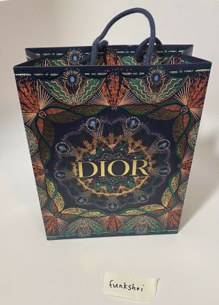 Rare Dior Holiday Gift Bag 2020 Christian Dior Cd Luxury Designer Logo