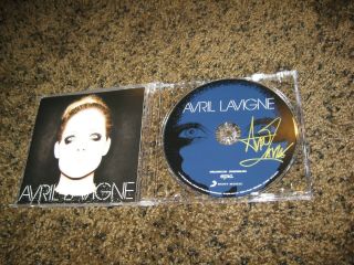 Rare Avril Lavigne Band Signed Avril To The Head Cd
