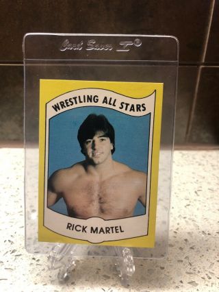 1982 Wrestling All Stars Rick Martel Rookie Rc Rare