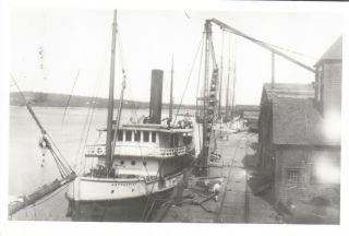 Ship Photo: Nova Scotia Coastal Steamer " Enterprise ".  Built In 1907.