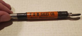 Rare Vintage Storz Beer Nebraska Advertising Bullet Pencil / Bottle Opener