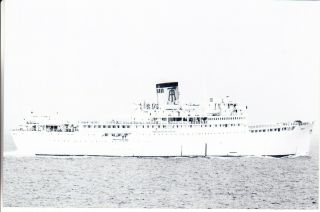 Ship Photo: Greek Passenger Ship " Chania ".  Built 1948.