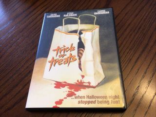 Trick Or Treats Dvd 1982 Code Red Oop Rare Authentic Ronin Flix David Carradine