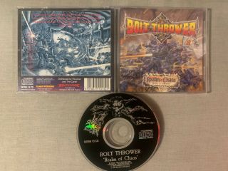 Bolt Thrower Realm Of Chaos 1989 Earache Rec Rare Death Metal
