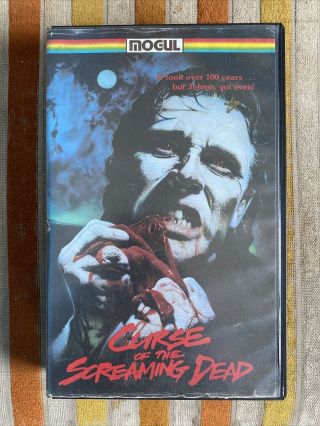 Curse Of The Screaming Dead Vhs Rare Horror Mogul Htf Zombie Gore Indie