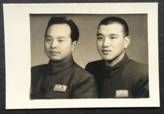China Pla Chinese Army Photo 1950 - Style Uniform