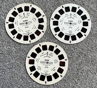 Kiss View - Master Set Of Reels 21 3d Pictures Rare (no Sleeve)