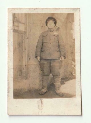 Chinese Pva Photo Korean War Volunteer Army Front Line Of Korea Dated 1954
